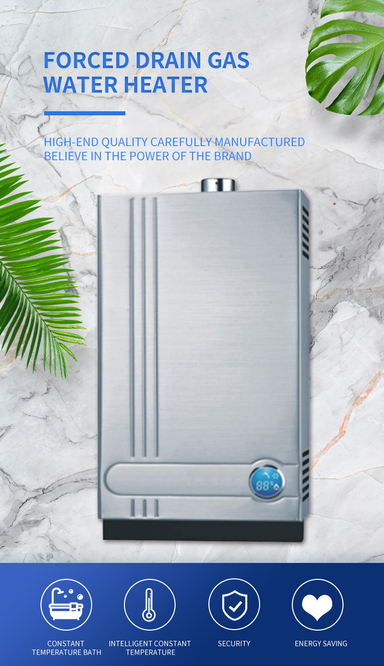 Commercial Smart Gas Water Heater Boiler 6L-20L 12000W
