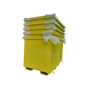 2CBM - 50CBM Garbage Skip Bin For Compressed Garbage Truck Environmental