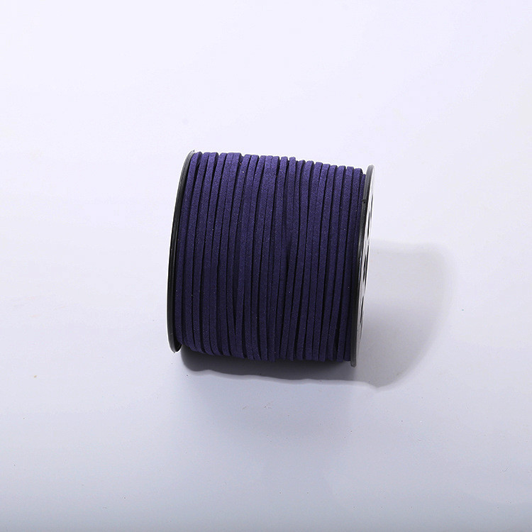 Suede Leather Velvet Wired Ribbon 3mm Double Sided Velvet Ribbon