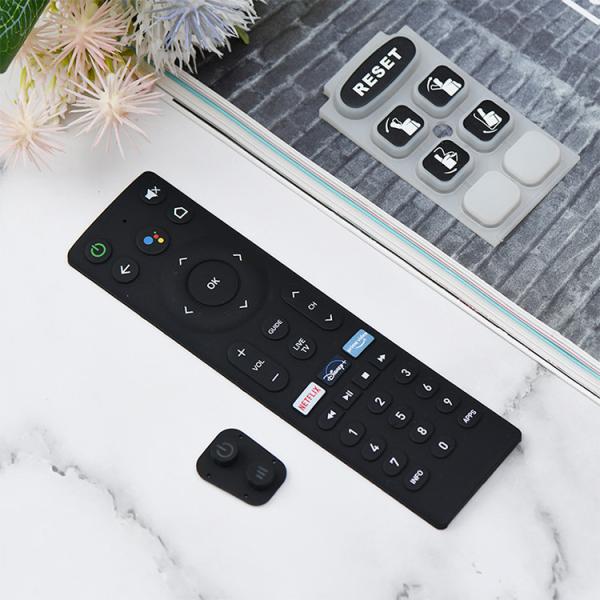 Custom Remote Silicone Keypads Waterproof Silicone Push Button Silicone Rubber