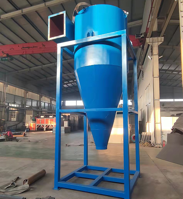 Video Technical Support Cyclone Powder Dust Collector for Customized Dust Elimination