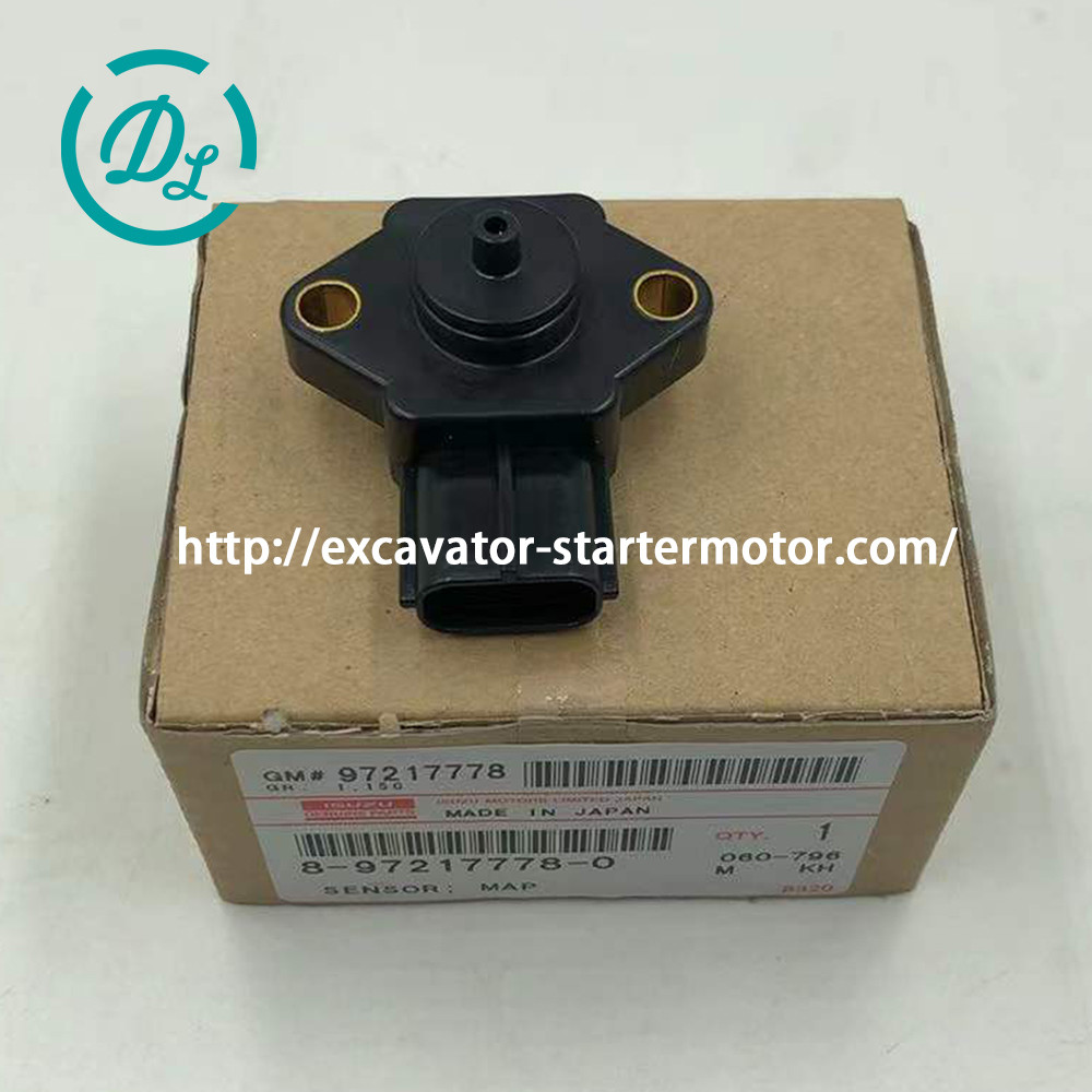 Excavator Engine Parts ISUZU Map Sensor 8-97217778-0 8972177780