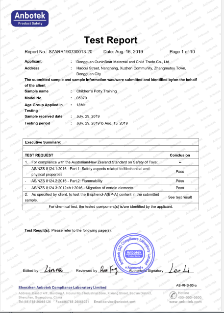 Cradle Style Childrens Toilet Potty Print Pattern Unisex Baby Pot with EN71 Test Certificate