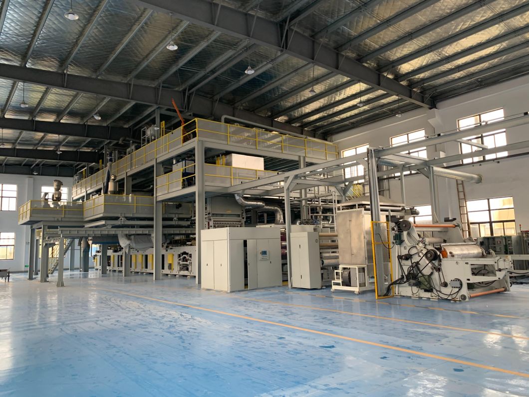 Double Beam Ss Medical Hospital Nonwoven Fabric Production Line Making Machine