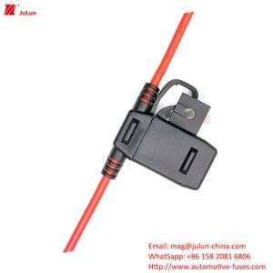 China EU UL Standard Shipping Circuit Breaker Plastic / Nylon Shell Fuse Holder For Electronic Circuit Protection Of New Energy Vehicles Bus Excavators on sale