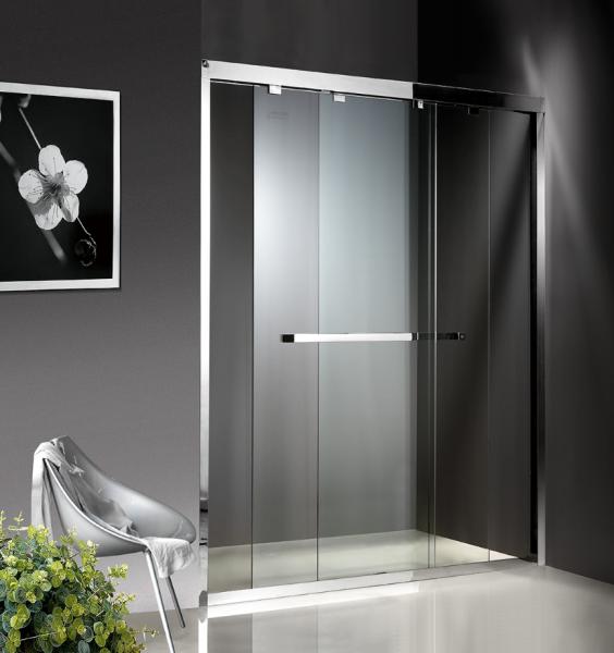1200-2000X1900mm Double Sliding Glass Shower Doors , Shower Cubicle Doors With