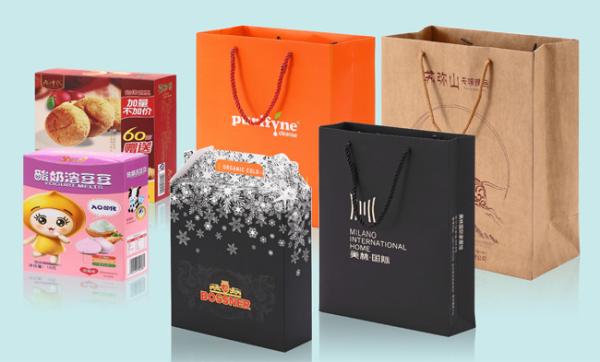 Brand Logo Gold Foil Hot Stamping Kraft Paper Material Custom Printing Paper
