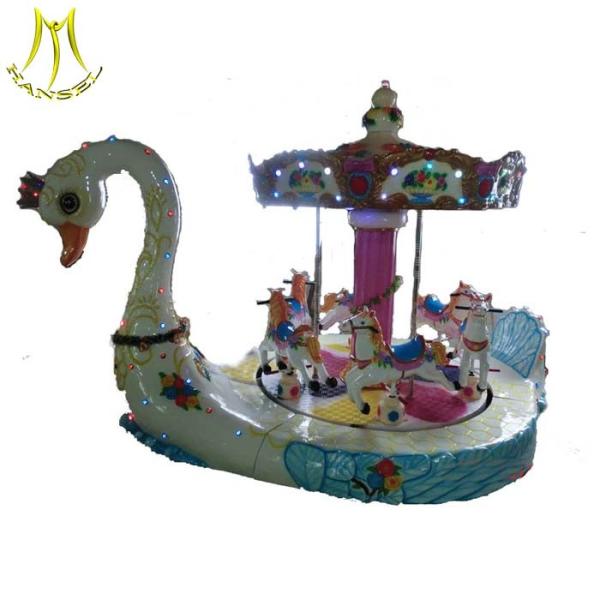 Hansel amusement park large electric carousel rides from Guangzhou
