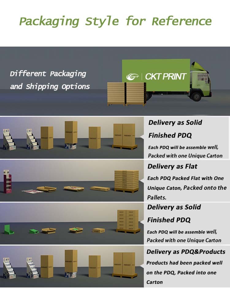 Promotion Retail Pop Display Carton Stands Pos For Electronics Phone Case