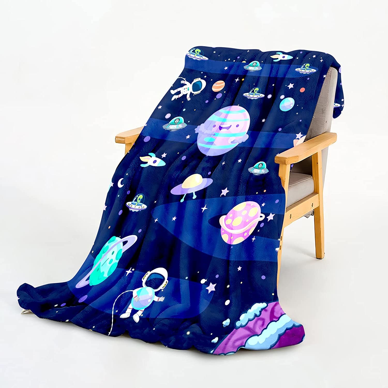 Polyester Flannel Fleece Blankets For Babies Children 100x140cm