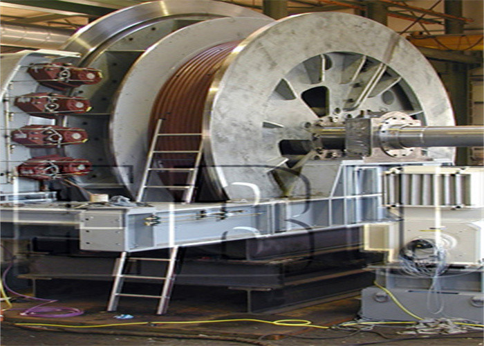 Customized 30mm Wire Power Winch Machine , Dual Drum Winch For Oil Well Drilling