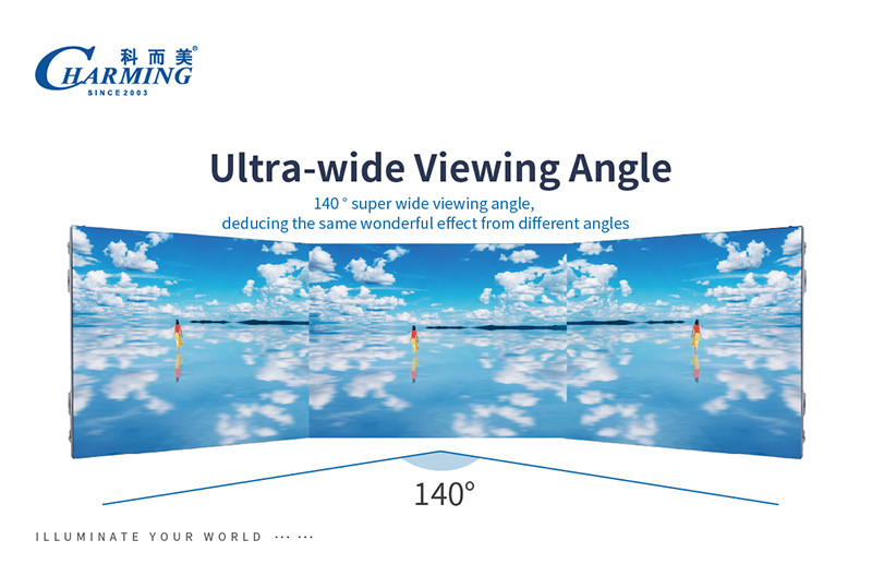 Charming Event Rental LED Display Screen Seamless Anti Collision