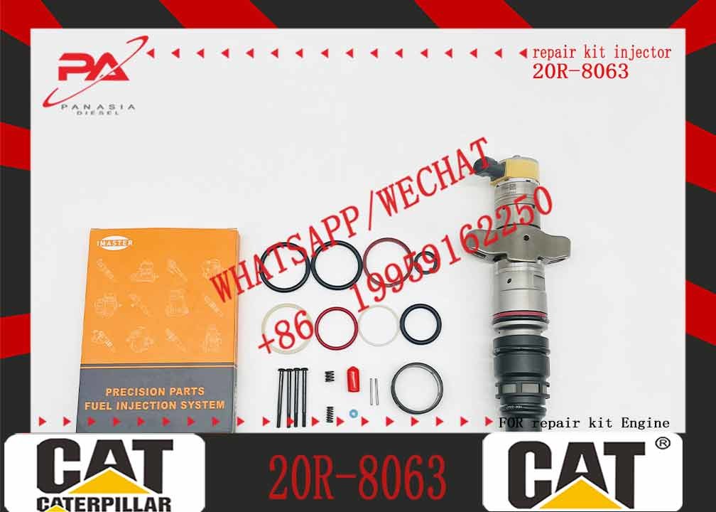 20R-8063 387-9434 267-9715 Dozer D6R Excavator 330D Diesel Fuel Injectors for Sale for cat C9 Engine Replacement Parts
