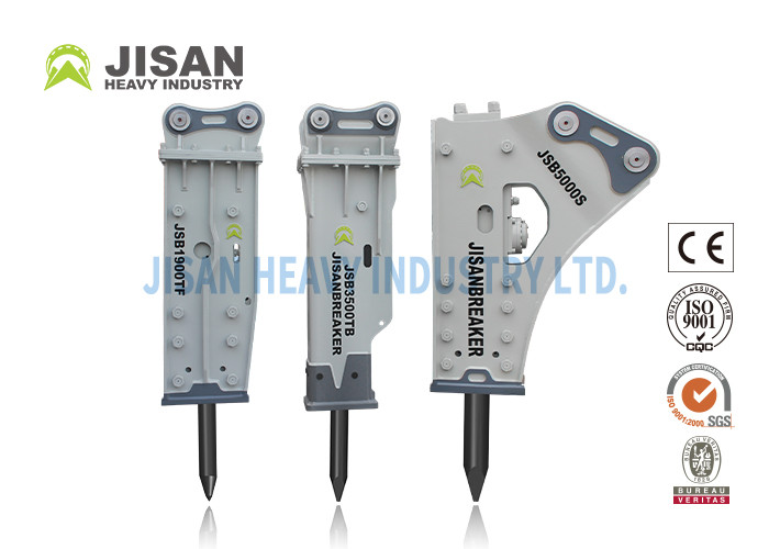 Excavator Part Hydraulic Breaker Hammer , Concrete Jack Hammer For JCB VOLVO Loader