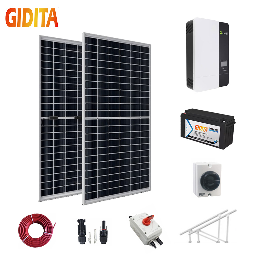 5 Kw Off Grid Hybrid Dc Ac Inverter Charge Controller All In One Solar Power System
