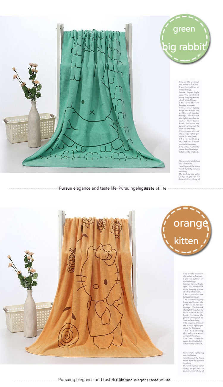 High Water Absorption Woven Microfiber Hand Towel Sets with Custom Size and Color Logo