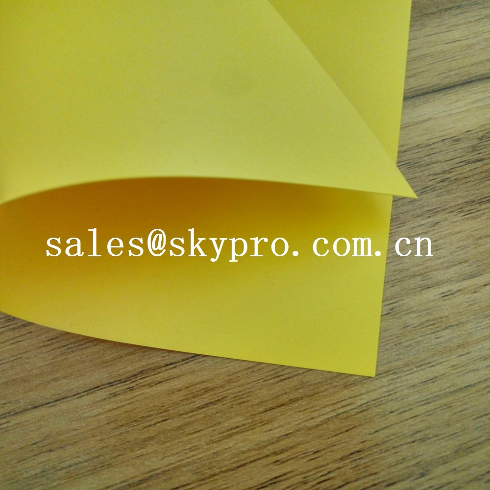Custom Matt PVC Film Sheeting REACH Quality PVC Plastic Sheet 0.3mm - 2mm