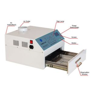 Stencil Printer 3040 / CHMT48VB+ Vibration Feeder , SMT PCB Assembly Line /