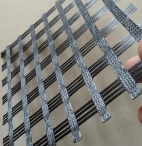 China High Tensile Strength Biaxial Geogrid Slope Stabilization Reinforcement PET on sale