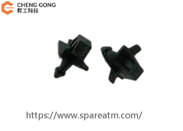 49023555000B 49-023555-000B Diebold ATM Machine Parts Diebold Pin Snap Latch Square black