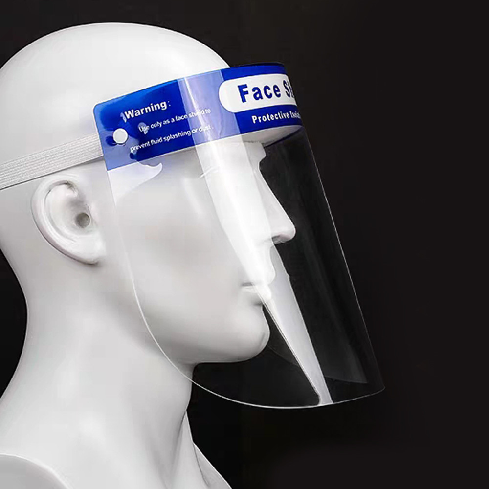 CE FDA Disposable Clear Anti Fog PET Face Shield