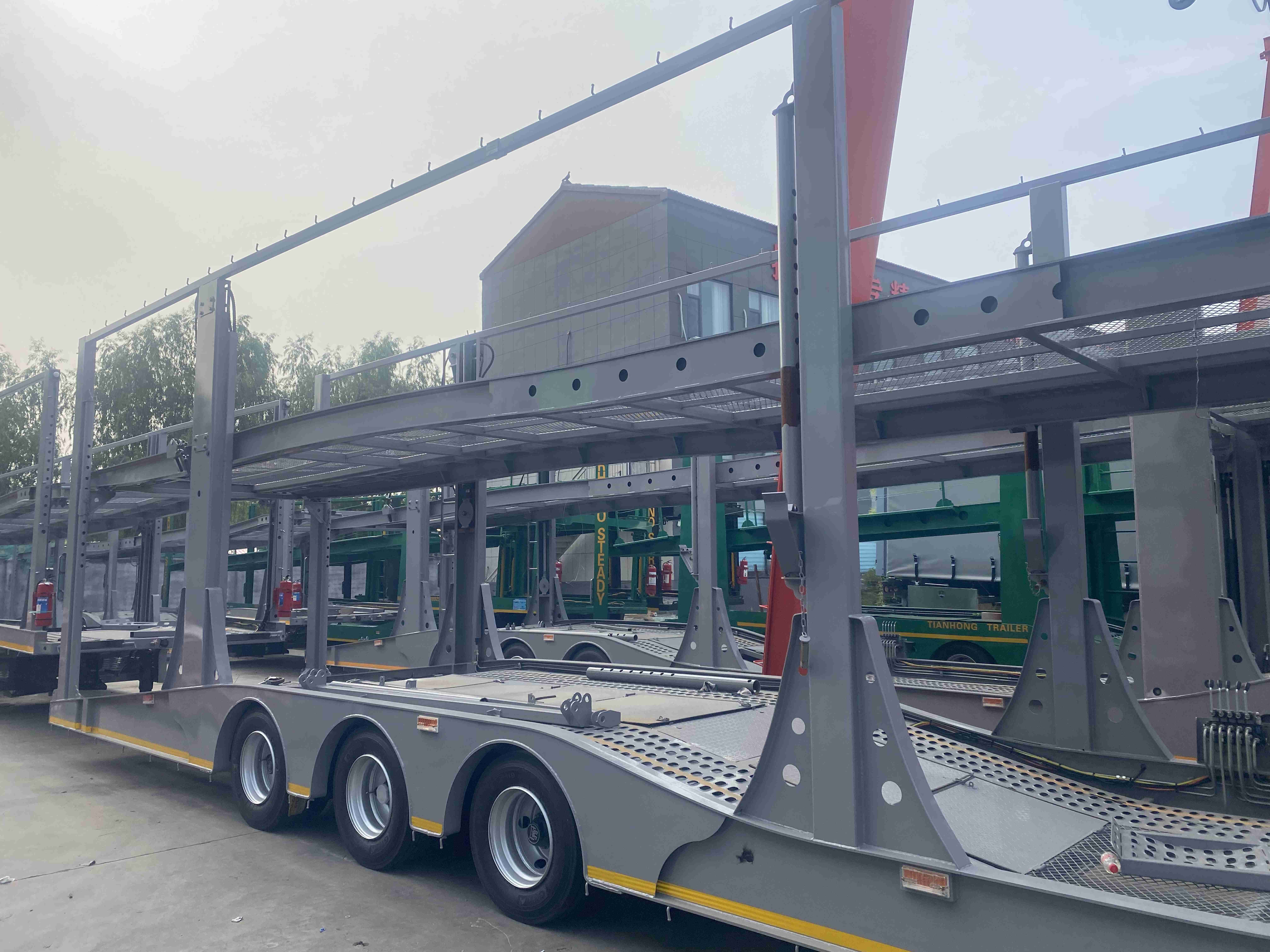 Chinese Factory Double Decker Car Transport Trailer Sedan Transport Car Transport Semi-trailer