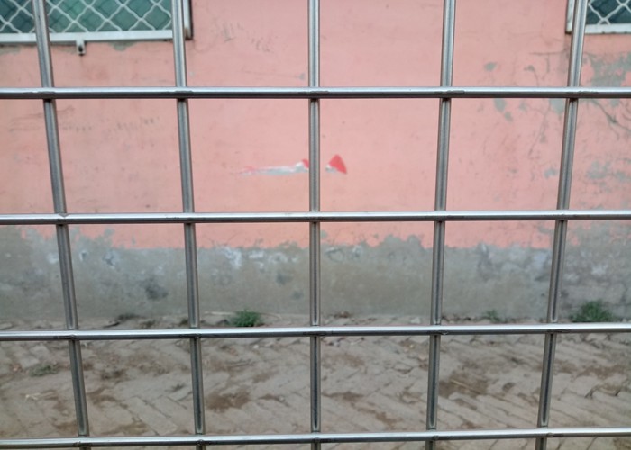 Anti Climb 3x3 Welded Wire Mesh Fence Square Hole 0.5-2m Width