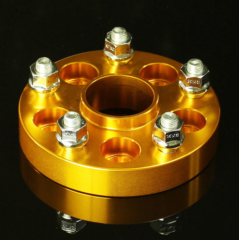 Forged Aluminum Billet 5x100 To 5x114.3 Wheel Spacers Adapter For SUBARU