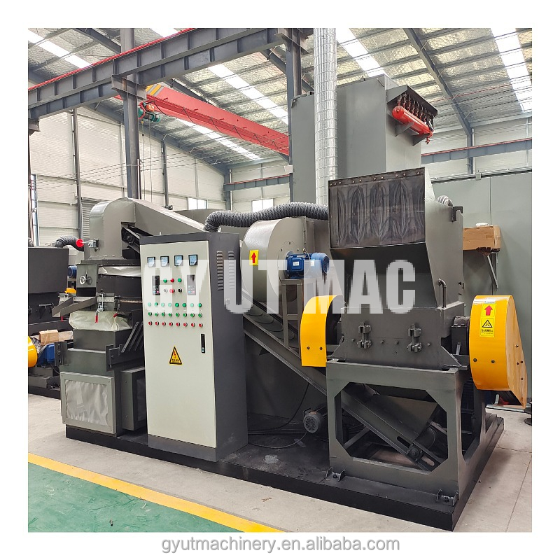 Scrap Cable Crusher Copper Wire Granulator Separator Recycling Machine Line for 2000L/H