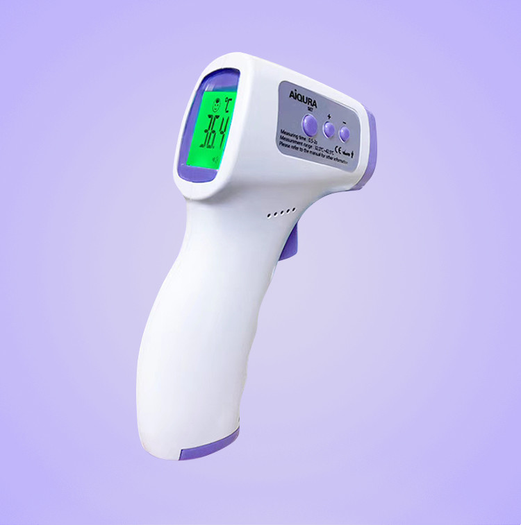100% PP Portable Infrared Thermometer , Non Contact Temperature Gun For Adults / Children
