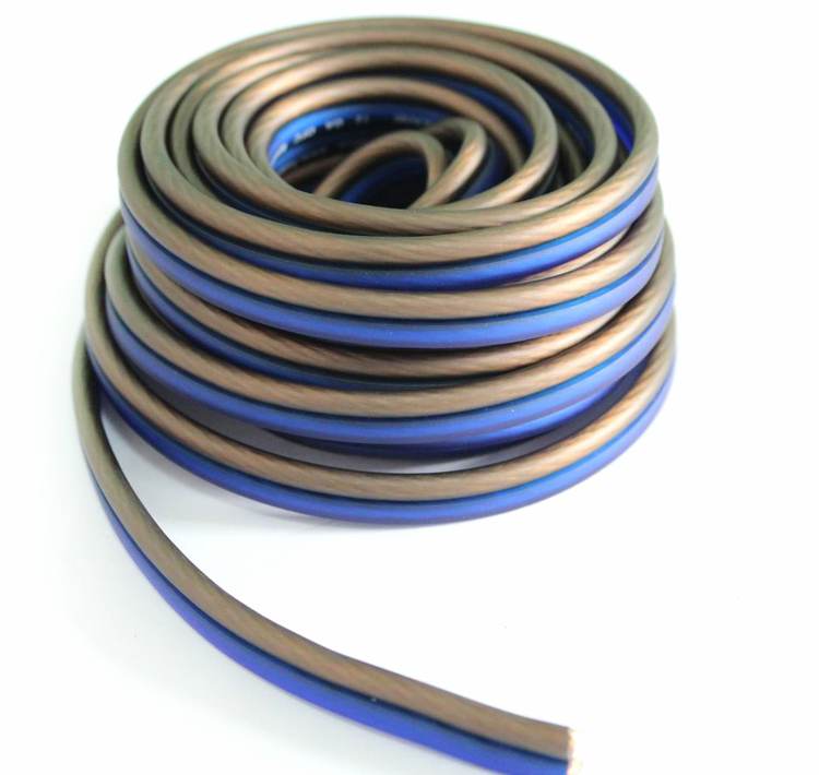 2 Core 2x1.5mm2 Speaker Cable Wire for MALE-MALE Connection in Professional Environments