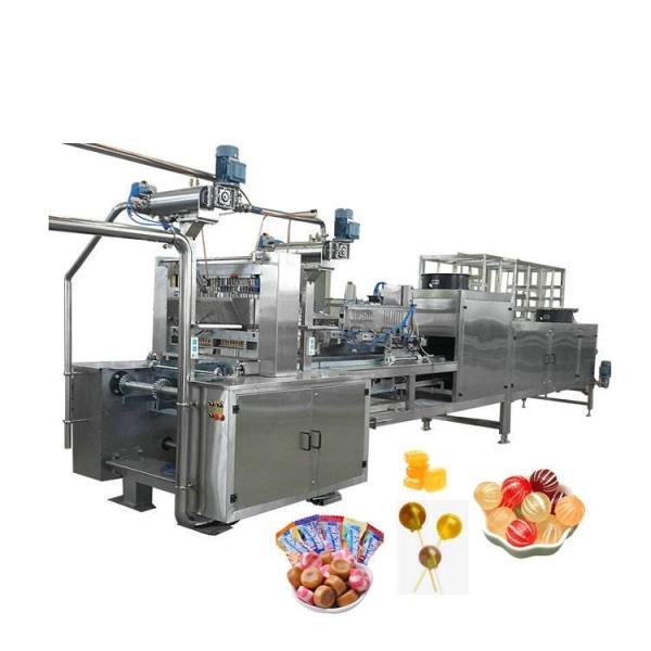 Stainless Steel Fully Automatic Hard Candy Making Machine / Equipment Servo