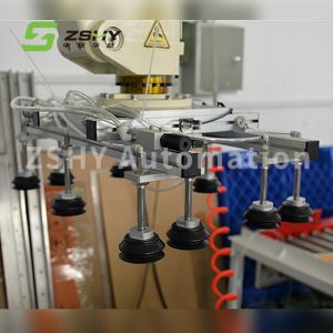 Four Axis 130kg Big Payload Stacking Machine Robot Palletizer For Bag Palletizin