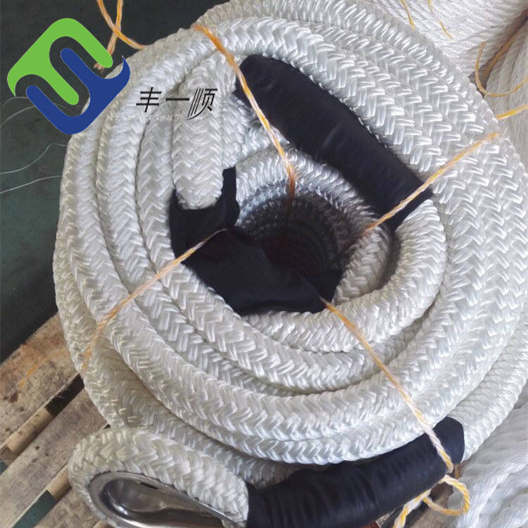 Multi Colors 3 Strand Twisted Nylon Ship Mooring Rope Polyamide Boat Sailing Yacht Rope 4mm-60mm