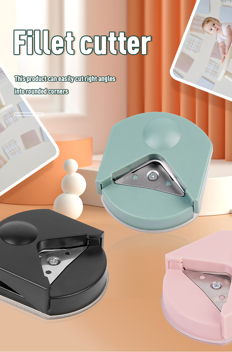 1 Hole DIY Handmade Crafts Border Punch Handmade Round Corner Paper Cutter R4 Corner Rounder Paper Punches