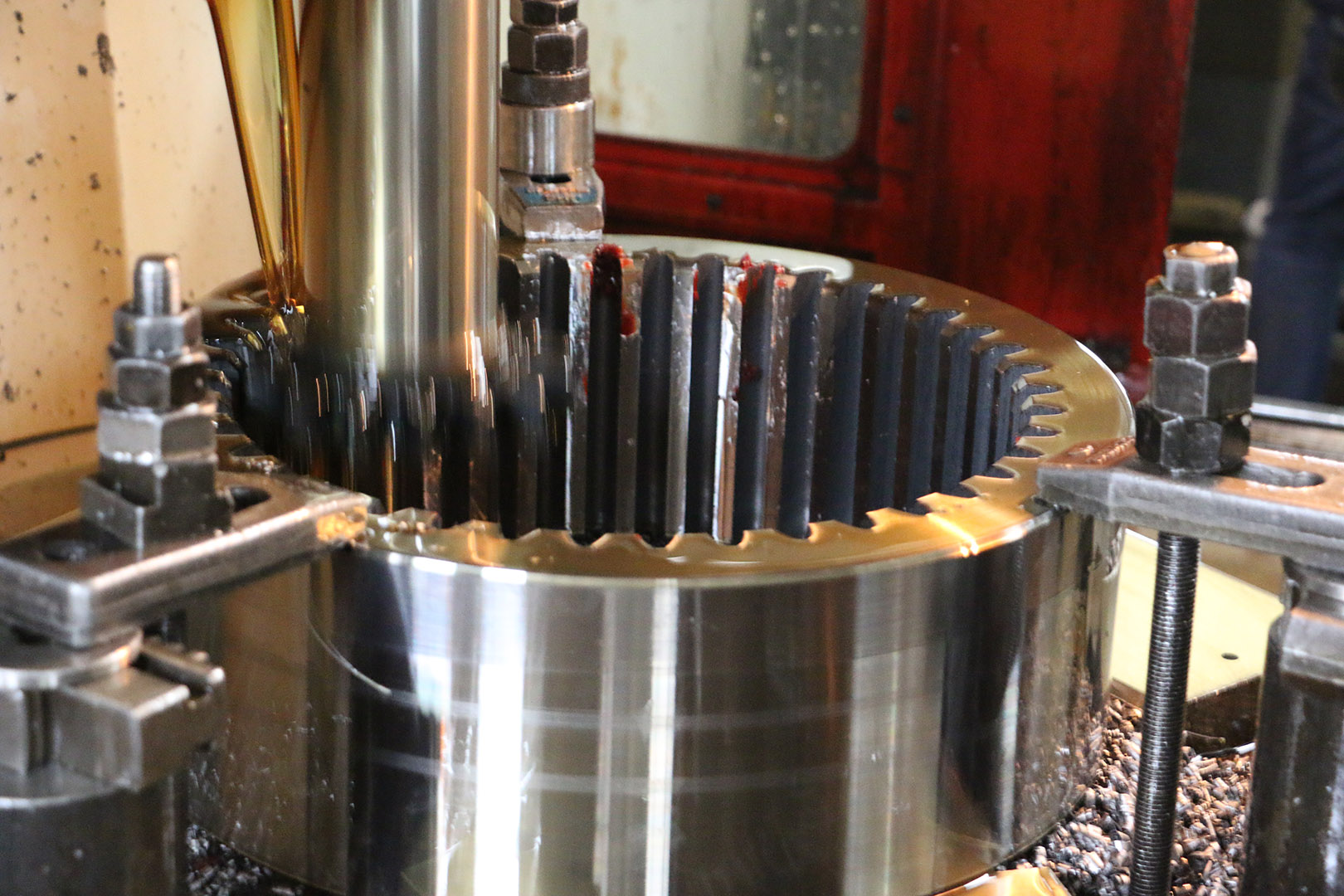 4 Module Internal Tooth Annular Gears For Slewing Bearing 0