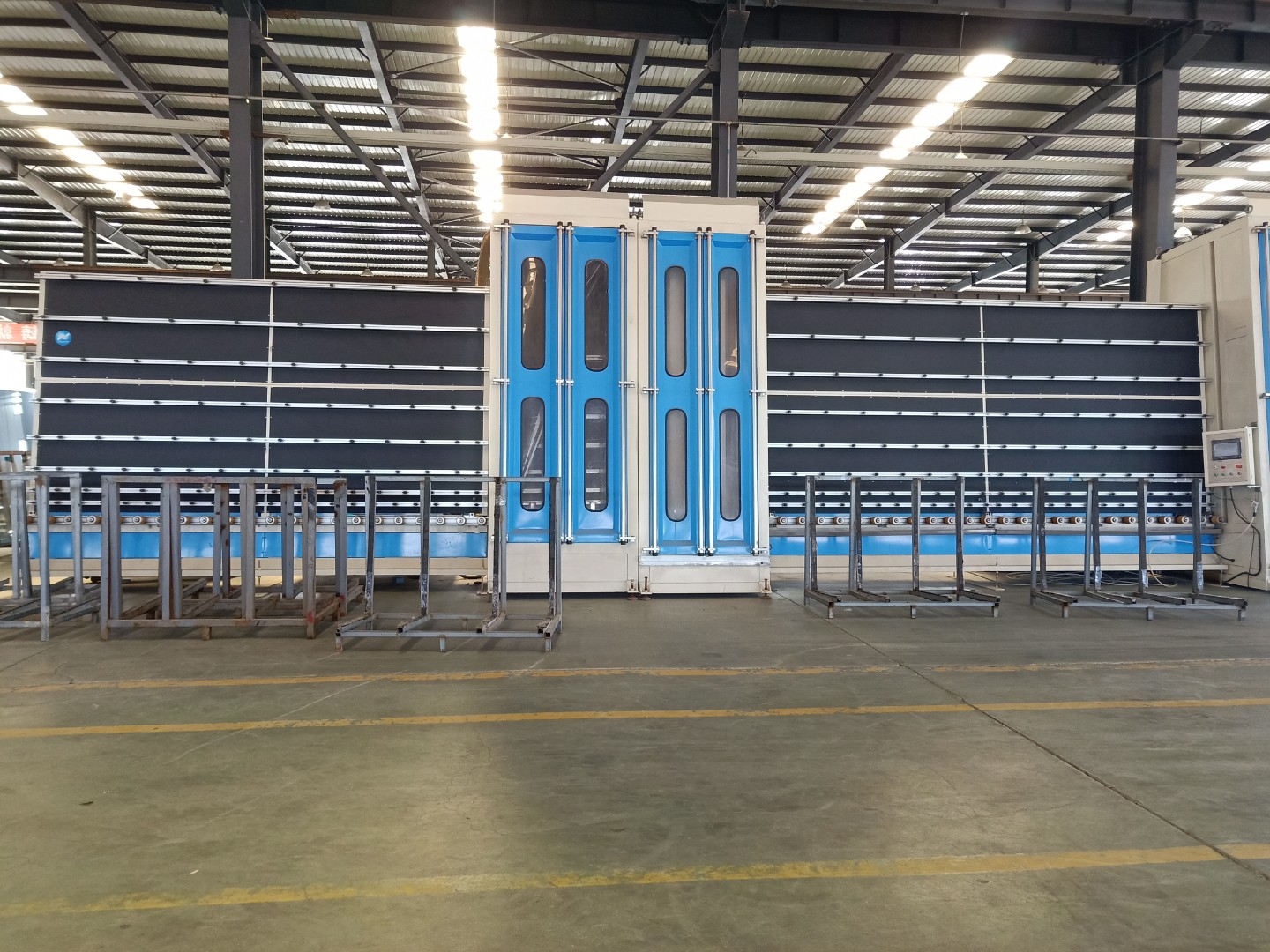Horizontal automatic insulating glass unit production line glass processing machinary