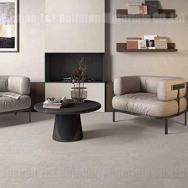 Non - Slip Porcelain 600x600mm Rustic Floor Tiles Promotion Rustic Tiles Yellow Color