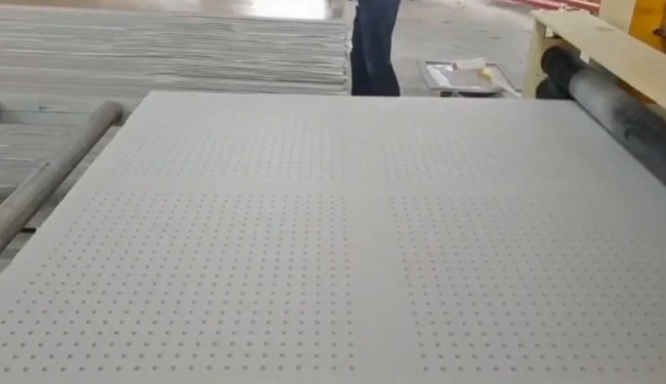 Plasterboard MgO Board Sheet Metal Punching Machine