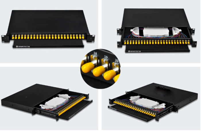 FC/UPC 48 Port Fiber Optic Patch Panel