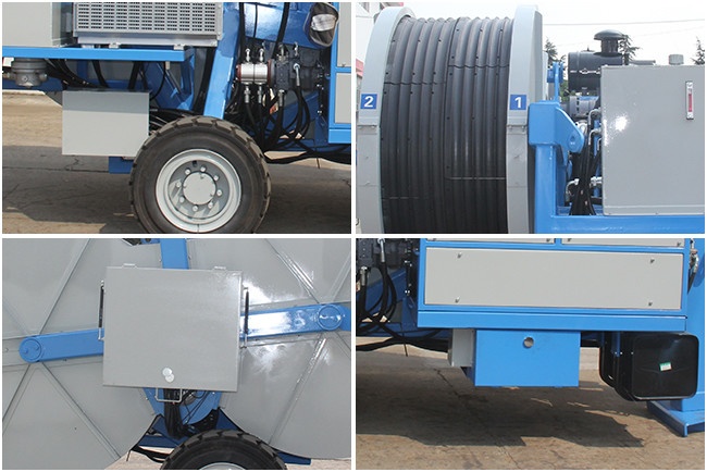 TY2x40 2x45kN Hydraulic Cable Tensioner Diesel Engine 77kw(103hp) Water Cooling System