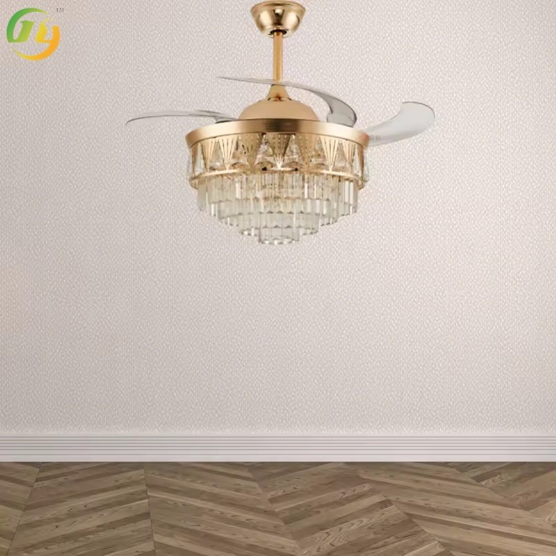 SENKAI Deluxe Crystal Ceiling Factory Surface Mounted 5 Round Led Crystal Dimmable Smart Ceiling Lights For Living Room