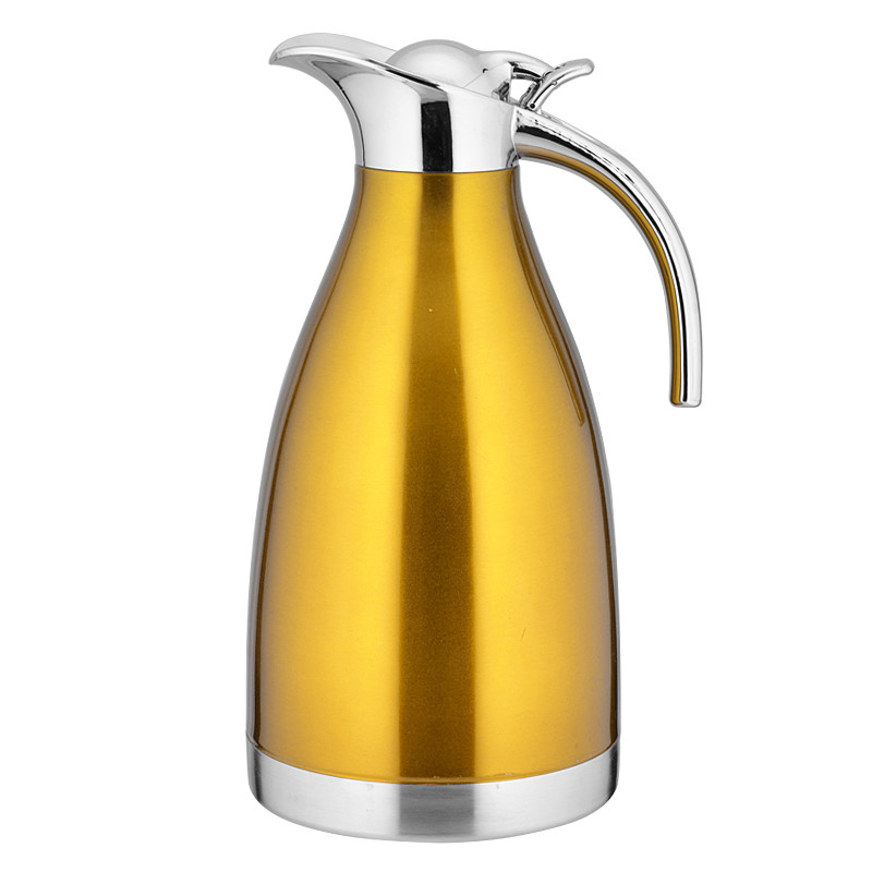 supermarket hot selling 1.5L to 2.0L stainless steel colorful coffee pot,tea kettle,tea pot,flask