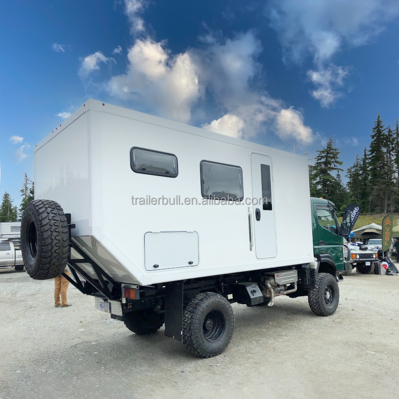 50mm Side Wall FRP Motorhome Truck Camper Shell for DIY Overland and Slide-In Camper