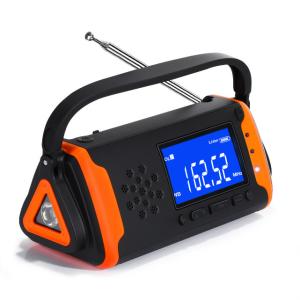  SOS Alarm Waterproof Emergency Radio , Portable Digital DAB Radio Manufactures