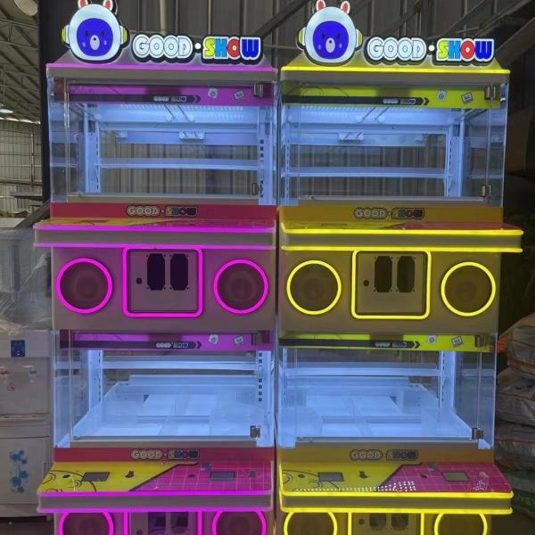 Playfun new lightful happy house 4 players good show boutique coin catch toy