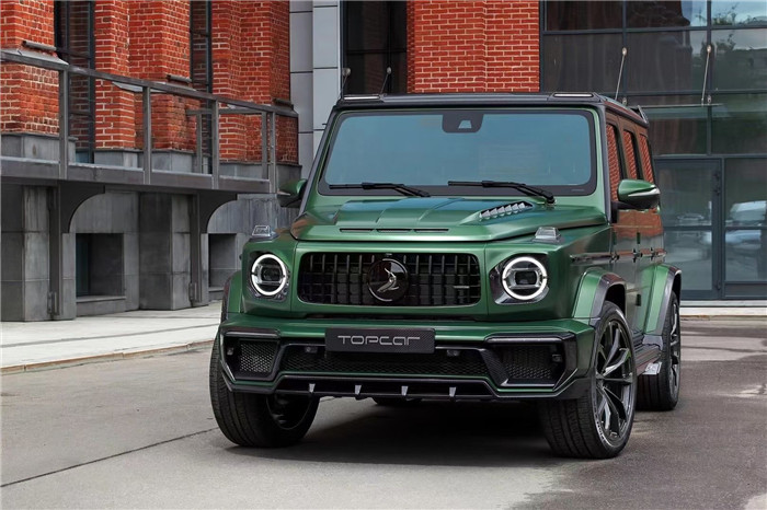 Auto Parts for Mercedes W464 G500 G63 Body Kit W464 G500 G63 Upgraded TOPCAR Style Front and Rear Bumper Widebody Kit