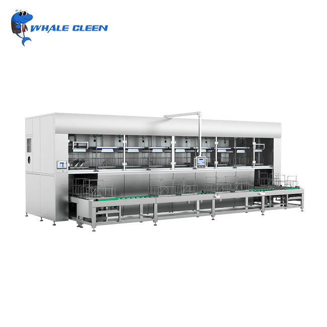 Industrial Ultrasonic Cleaner 77L Four Tanks 3 Block China Ultrasonic Cleaner Manufacturer 10