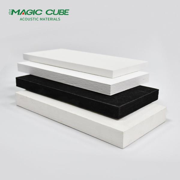 Modern Style Fiberglass Acoustic Ceiling Panels Flame Retardant With Padlock