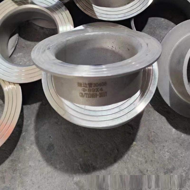 SS304 316 stainless steel flanges short butt weld pipe fitting seamless stub end sch10 flange